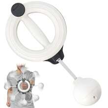 Arm Exerciser 360° Rotation Core & Full Body Workout Equipment 360° Hand-Crank - White - View 1