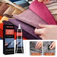 Pegamento Transparente para Telas Jakehoe, Adhesivo Impermeable y Lavable para Telas, Ropa y Mezclilla. HLSL - 1 - Ver 2