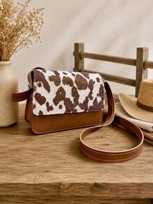 Lore Improta Women's Small Crossbody Bag Basic Casual Minimalist Fast Shipping - 駝色 - 查看 2