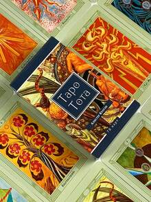 1 BoxAleister Crowley Thoth Tarot 78 Cards, A Deck With Mysterious Symbols Russian Divination Set Incorporates Profound Western Occult Systems Such As Astrology, And Alchemy. - Multicolor - View 7