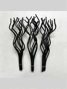 3pcs Reed Diffuser Sticks, Natural Fragrance, Strong Absorption, Suitable For Various Essential Oils, Can Be Used As Aromatherapy Accessories, Home Decor And Air Freshener, Volatile Natural Aromatherapy Sticks - Multi-color - View 4
