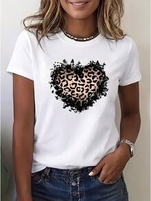 Women T-Shirts - 白色 - 查看 1