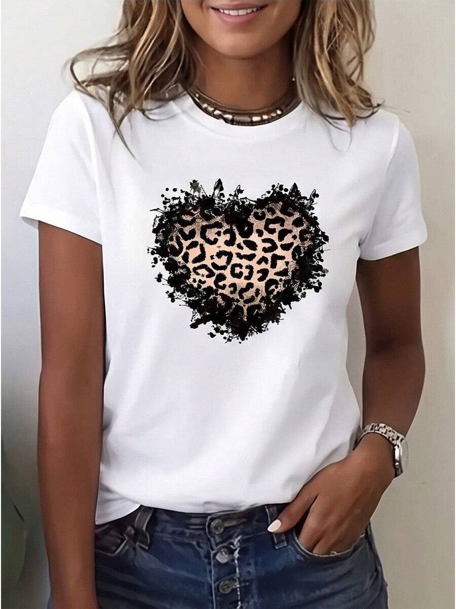 Women T-Shirts - 白色 - 查看 1