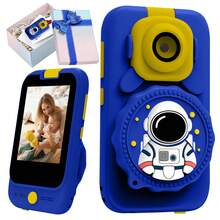 Kids Camera Phone 2.8-Inch Touch Screen Educational Learning Toy, Integrated Games, Music, Microscope And Touch Screen Phone, Multi-Functional Smart Phone, Suitable For 3-12 Years Old Boys And Girls Christmas And Birthday Gift - Multicolor - View 25