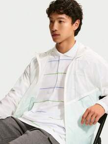 Nike Windrunner Men's Unlined Full-Zip Jacket Sun Protection Skin Jacket IO9628-133 - Green - View 4
