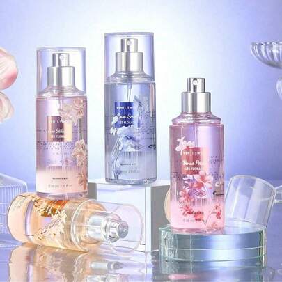 4/2/1pc 88ml Floral Fragrance Spray, Home Air Freshener, Contains Long-Lasting Natural Floral Scent, Releases Elegant Floral And Fruity Aroma, Long-Lasting Fragrance, Fresh Scent Without Odor, Suitable For Indoor And Outdoor, Party, Travel, Vacation, Home, Hotel, Office, Perfect Choice For Daily Gift