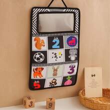 Infant Educational Toy Foldable Mirror Car Backseat Bed Rattle Stroller Hanging Accessory - Multicolor - View 8