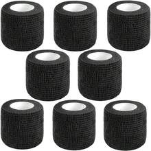 4 Rolls Self-Adhesive Bandage Finger Protection Elastic Bandage Self-Adhesive Veterinary Wrap, Suitable For First Aid, Sports, Animals (3 Colors) - Multicolor - View 5