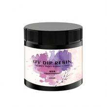 50ml/100ml/250ml 金屬線花瓣用 UV 樹脂，晶瑩剔透 UV 樹脂，適用於藝術樹脂與 DIY 花卉，UV 硬化，適合珠寶製作 - UV DIP RESIN - 查看 9