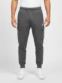 Nike Men's AS M NSW CLUB FT CARGO PANT Knit Sports Long Pants CZ9955-071 - Grey - View 1