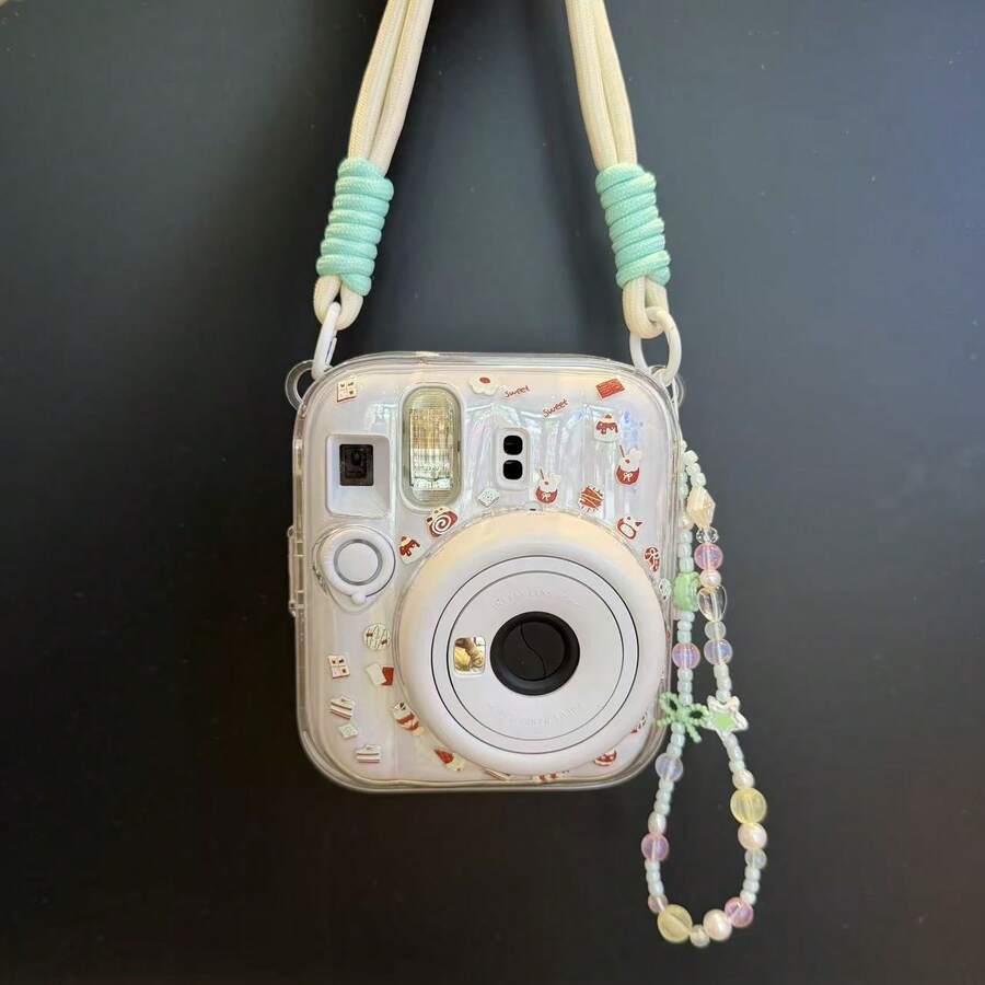 Mini13[Mini12 透明外殼] MINI13 水晶外殼 Mini11 即拍得相機 Mini8 硬殼 Mini7+7C7S 相機 Mini8 保護殼外殼 - 查看 1