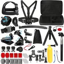 2/4/9/50pcs Head + Chest Mount Bracket, Adjustable Phone Camera Mount Strap For POV Vlogging, Suitable For Phone, Action Camera, Live Streaming Accessories, For Travel, Cycling, Skateboarding And Other Recording Scenarios - View 2