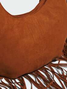 Tas Bahu Unisex Adidas Originals KS8259 - Coklat - View 4
