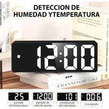 Desk & Table Clocks - Green Light - View 5