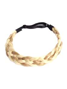 Double-Strand Braided Headband, Adjustable Headband, Suitable For Women's Everyday Wear And Parties. - Multicolor - View 7