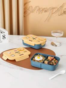 WGROOM 1 pieza Fiambrera multifuncional, contenedor de almacenamiento de alimentos para cocina, caja bento adecuada para exteriores, bodas, fiestas, regalos, cumpleaños - Multicolor - Ver 1