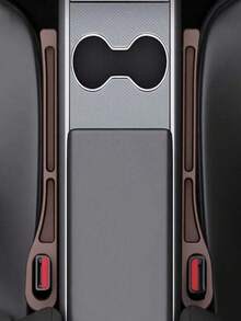 2pcs Dual-Use Car Seat Gap Filler Storage Box, Anti-Leak Anti-Drop, Phone Key Small Items Multi-Function Gap Organizer, Non-Slip Gap Box, Center Console Side Armrest Box Car Gap Storage Box, Unisex Car Essential Accessory, Car Interior Decoration - Multicolor - View 4