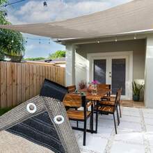 Shade Cloths, Tarps & Canopies - Beige - View 9