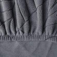 1 Set niedrige Rückenlehne geteilte elastische faltbare Esszimmerstuhlhülle, Jacquard Bürostuhl Rückenlehne und Sitzbezug, geeignet für Zuhause und Bankett - Verschiedenfarbig - Übersicht 10