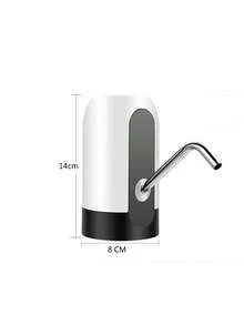Dispensador de Agua Eléctrico para Garrafón, Bomba Automática Recargable USB para Botella de 5 Galones, Mini Bomba Portátil de Agua con Instalación Rápida, Interruptor Simple, Diseño Ligero y Cómodo, Ideal para Casa, Oficina, Escuela y Viajes, Sirve Agua Fácilmente, Accesorio Esencial para Cocina Moderna México - Blanco - Ver 11