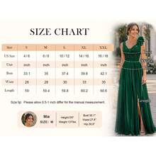 MIUSOL Elegant Women's Sequin Floral Lace Sweetheart Neck Maxi Dress, Sleeveless With Applique Shoulder, Ruched Chiffon Split Thigh Hem, For Evening Party - 墨綠色 - 查看 8