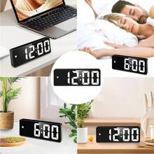 Desk & Table Clocks - Green Light - View 6