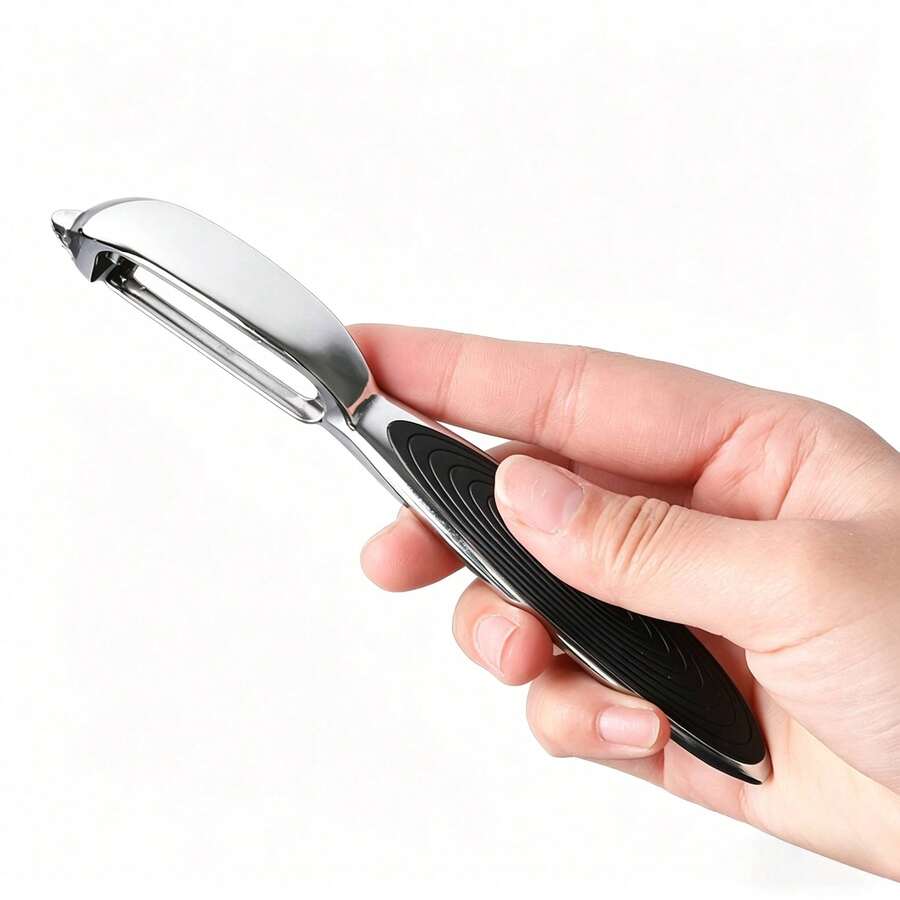 Stainless Steel Vertical Peeler, Sharp And Smooth Without Jamming, Suitable For Potatoes/Apples/Cucumbers.
