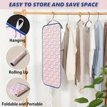 1pc Portable Foldable Heat-Resistant Ironing Pad - Non-Slip PP Material, Multi-Surface Applicable, Space-Saving Foldable Ironing Board Alternative, Travel & Outdoor Design, With Door-Hanging Iron Rack, Suitable For Travel, Home, Dorm, Apartment, Hotel - Multicolor - View 6