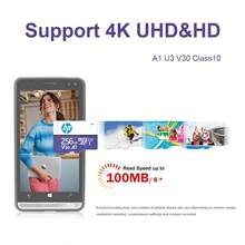 HP C10 Memory Card 256GB MicroSD Card 64GB 128GB Mini SD Card SDCH SDXC For Laptop Desktop - View 4