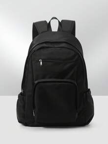 Large Capacity College Backpack Travel Laptop Bag, Fits 15.6 Inch Laptop, Lightweight Durable Student Backpack With Multi-Function Pockets - Multicolor - View 12