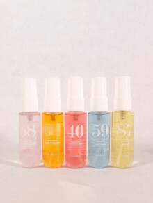 1pc/3pcs/4pcs/5pcs 40ml/90ml Brazil Series Spray Fragrance With Gift Box, Limited Edition Long-Lasting Indoor Air Freshener, Vanilla Coconut Floral Fruity Citrus Woody Marine Scent, Suitable For Date Travel Home Hotel Office, Ideal Holiday Gift - 多色E款 - 查看 3