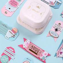 4-In-1 Label Punching Corner Rounder Cutter, Paper Label Punching DIY Paper Card Photo Card Making Supplies - A - View 8