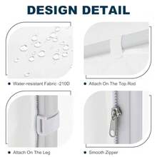 MasterCanopy MC210DSWWT 210D - Toldo Lateral de Pared, Color - Multicolor - Ver 7