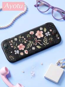 Ayotu 適用於 2025 新款 Switch2 水彩花卉圖案遊戲主機外殼與配件,適合 Switch2 7.9 吋保護殼。套裝包含保護殼、收納袋、底座外殼、主機防塵罩、遊戲卡收納盒、Joy-Con 控制器保護套,並提供多款配件可供選擇,適合返校禮物、生日禮物及遊戲愛好者 - 查看 19