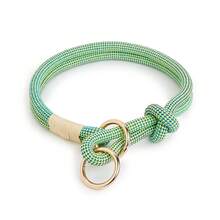 1pc Handmade Woven Pet Collar With Tech-Style Metal Buckle, Adjustable Neck Size, Dog Training P-Chain Collar, Suitable For Small, Medium And Large Dogs, Outdoor Running, Training, Walking, Leash - Multicolor - View 7