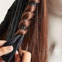 1pc 8-Tooth Heatless Curling Roller, Soft Wave Hair Styling Tool, Suitable For Salon, Beauty Parlor, Travel Essential Hair Styling Tool And Accessory; Back To School, Travel Vacation Essential Item; Women's Hair Accessories, Styling Tool, Hair Ornament - Multicolor - View 8