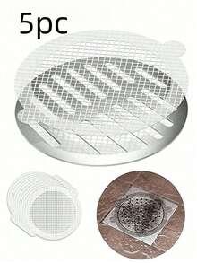 5/10/20/30pcs Drain Strainer Cover, Hair Catcher, Shower Floor Drain Filter Sticker, Floor Drain Filter Sticker, Sink Strainer Sticker, Bathroom Tools, Bathroom Accessories - Multicolor - View 7