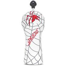 1pc White Golf Club Protector Headcover, Dustproof Scratch Resistant Golf Accessory For Men Women, Premium Gift For Golfers, Compatible With Driver, Fairway Wood, Hybrid, Cool Spider Web & Red Spider Pattern - Multicolor - View 7