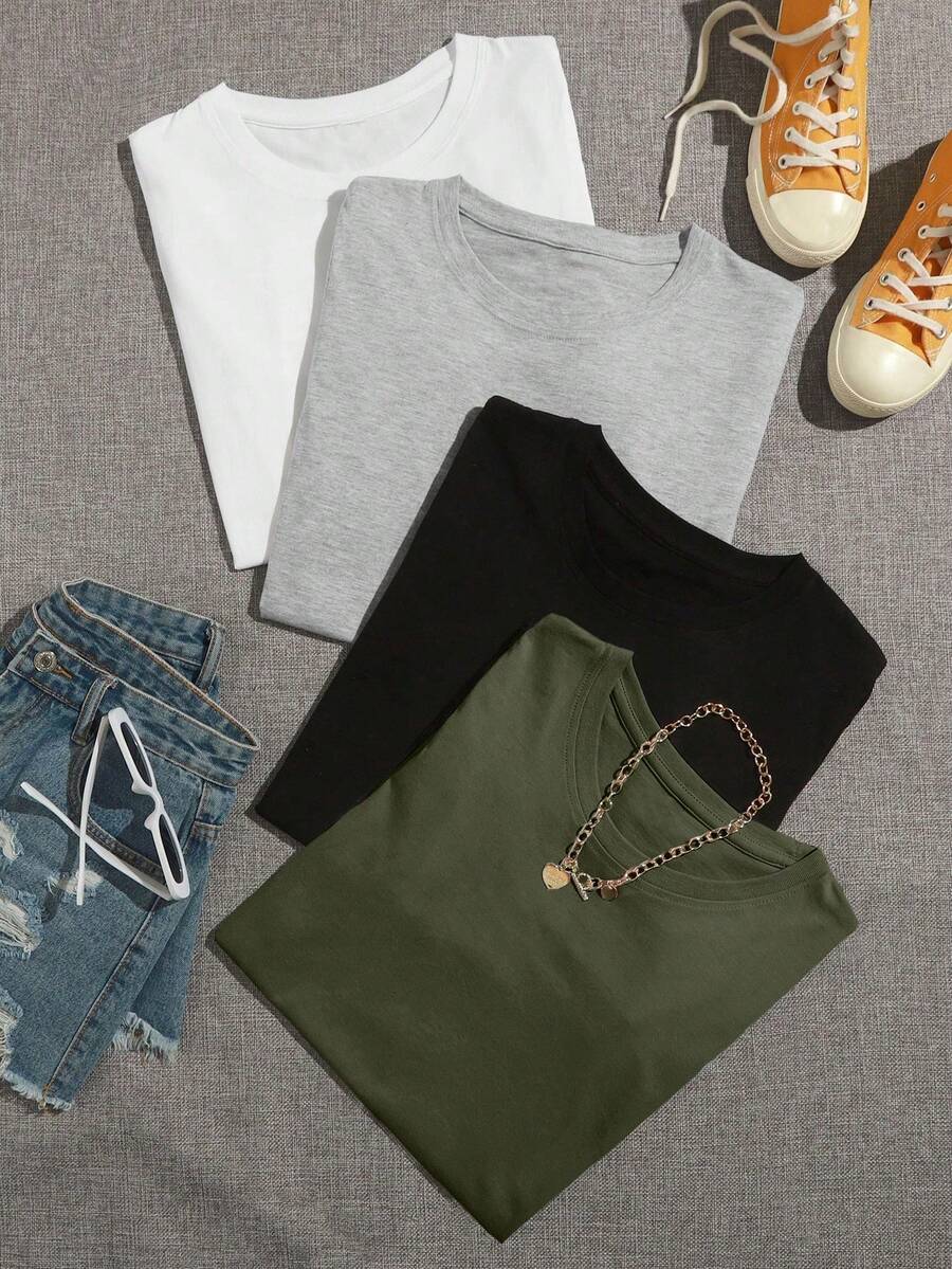 Women T-Shirts - 不同顏色的7 - 查看 1