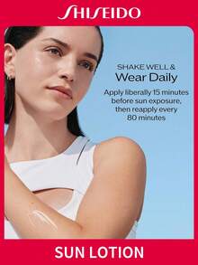Shiseido 資生堂 Ultimate Sun Protector 防曬乳液 50ml SPF60+ PA++++ 藍瓶，防水抗汗，輕盈快吸收，不油膩且無白痕，適用於臉部與身體，適合戶外運動與日常使用 - 藍色 - 查看 3