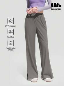 Beneunder Women's Breathable Sun-Protection Flare-Leg Pants AS012 - Grey - View 1