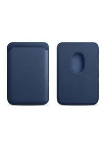 1pc Magnetic Leather Card Holder Case, Compatible With IPhone 16/15/14/13/12 Pro Max - Ultra Slim MagSafe Wallet Phone Case With Faux Leather Lining And Credit Card Slots - Adhesive European Style Phone Wallet Accessory ﻿ - Size - View 15