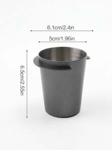 1pc 304 Stainless Steel Coffee Powder Dosing Cup, Espresso Coffee Powder Filter Cup, Anti-Spill Dual Handle Design Coffee Powder Receiver, Suitable For 51/53/58mm Portafilter, Home And Cafe Use - Multicolor - View 13