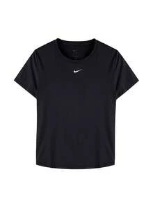 Nike Women's AS W NK ONE CLASSIC DF SS TOP Comfortable Casual Outdoor Sports Short Sleeve T-Shirt FN2799-013 - Black/White - View 4