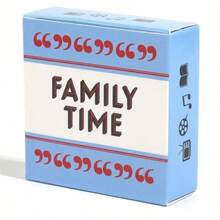1pc Card Board Game For Couples Party Gathering Family Time - Mint Blue - View 1