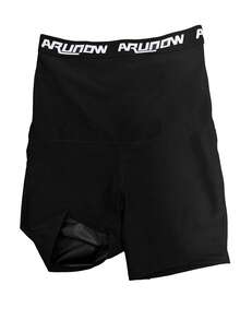 ARUNOW Chandal para hombres - Conjunto de sudadera y pantalón corto de deporte - Negro - Ver 8