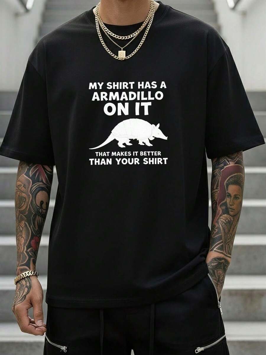 T-shirts för män - Svart - Visa 1