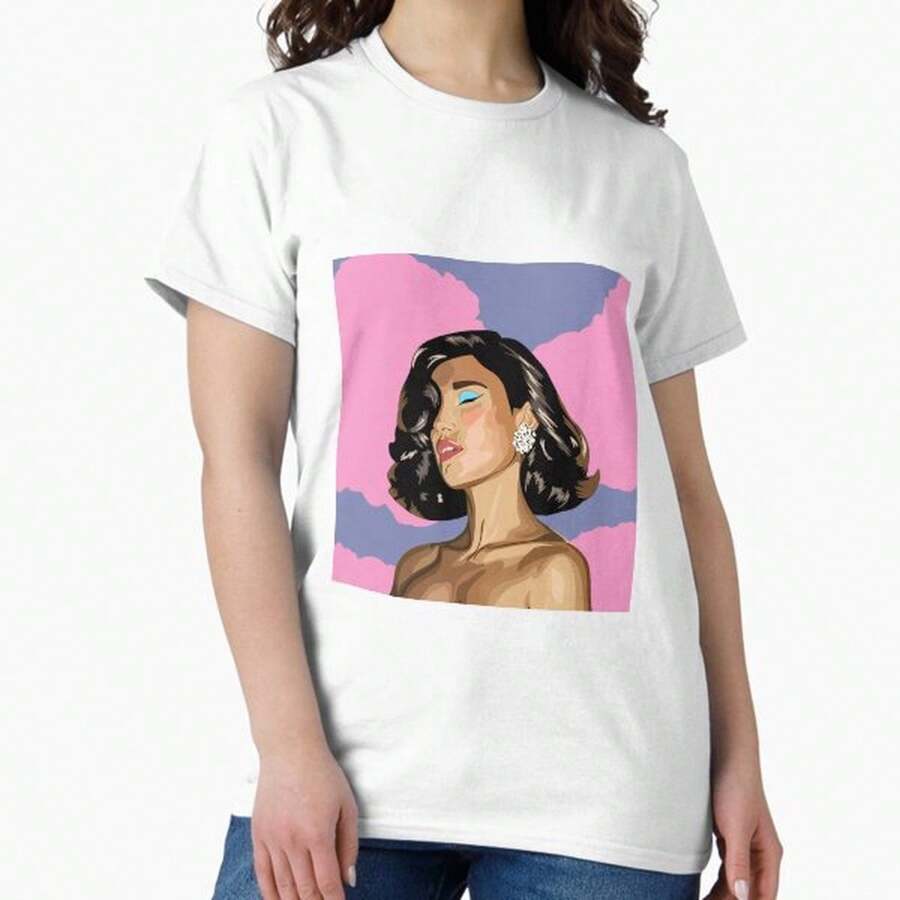 Women T-Shirts - 白色 - 查看 1