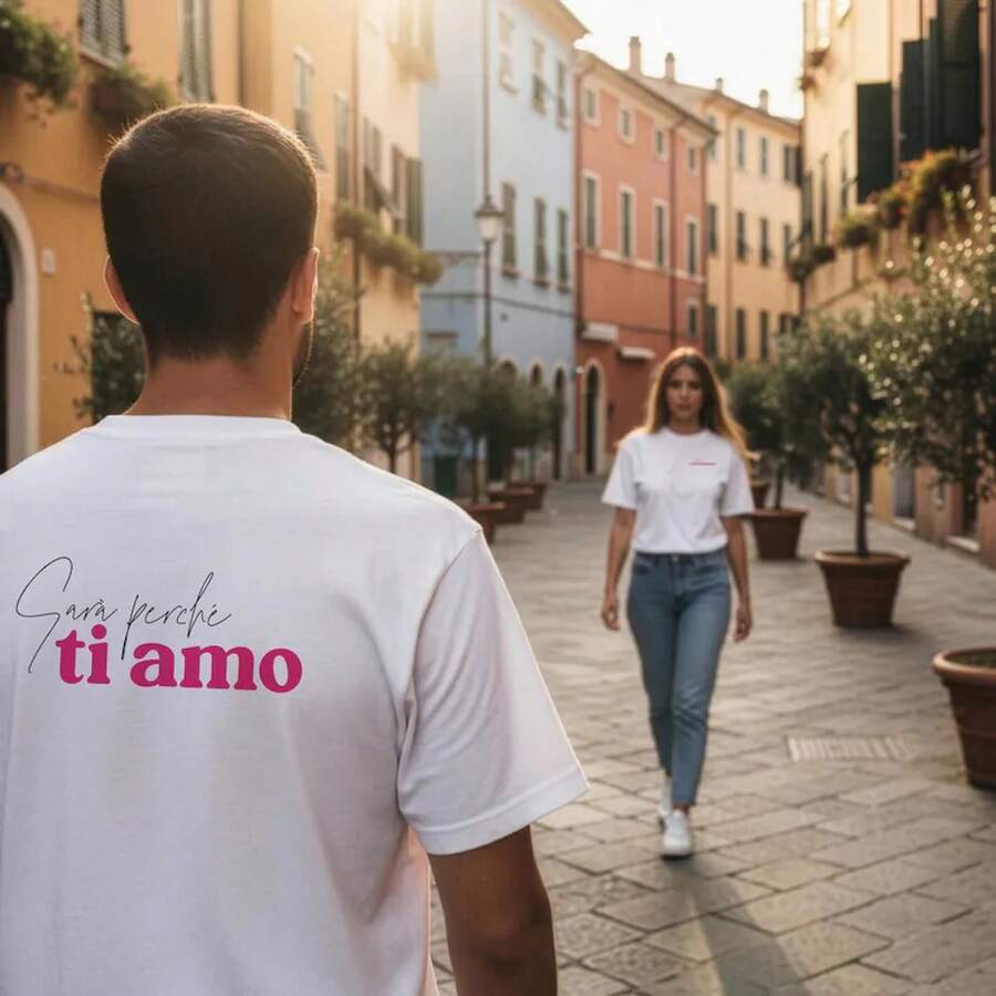 Men T-Shirts - 白色 - 查看 1