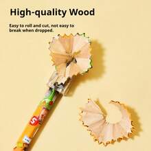 Disney 12pcs HB Student Writing Pencils, Toy Story Cartoon Design, Grade 1-2 Handwriting Practice Pencils, Unbreakable Lead, Durable Learning Supplies, Writing Tools - A - View 5